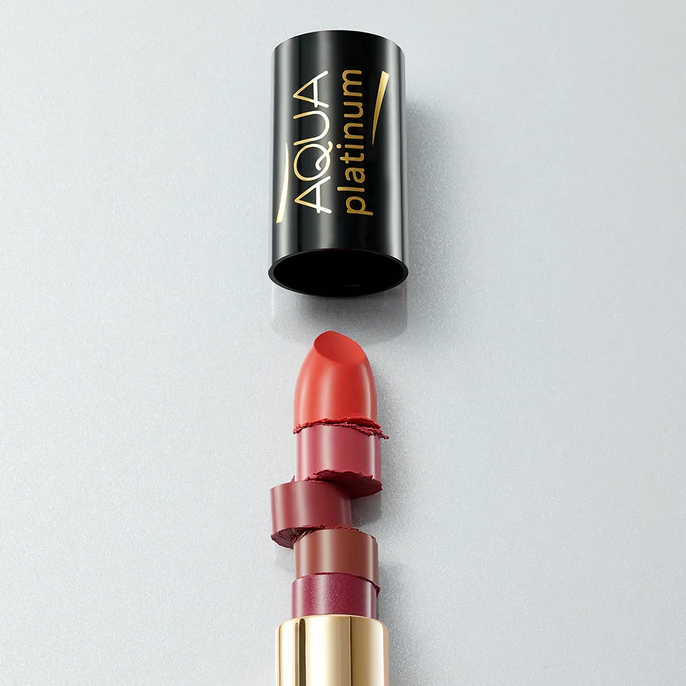 Eveline Aqua Platinum rouge à lèvres nr 480 satiné hydratant