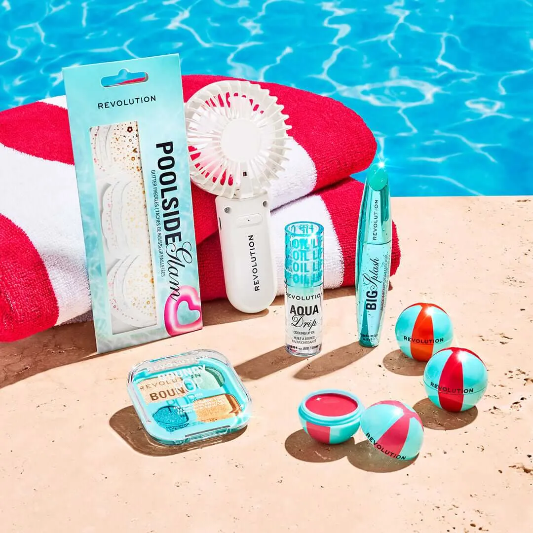 Revolution Poolside Big Splash Lash mascara waterproof noir volume