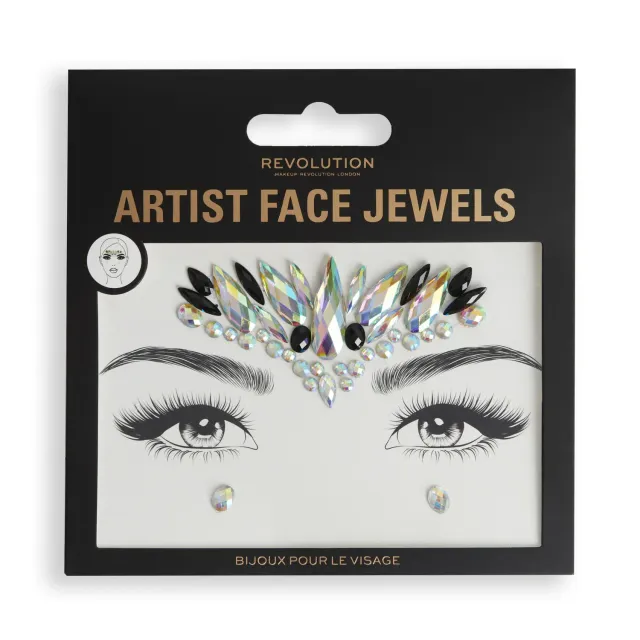 Revolution Artist Collection Face Jewels strass visage autocollants
