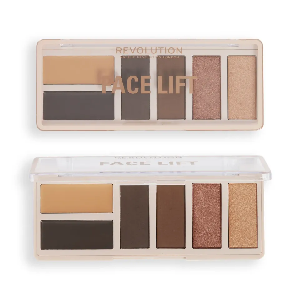 Revolution Face Lift palette Tan to Deep sculptante