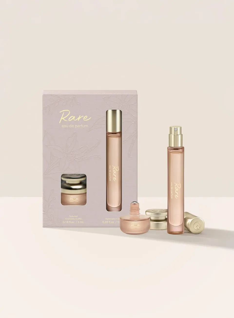 Rare Beauty Rare coffret parfum caramel vanille voyage