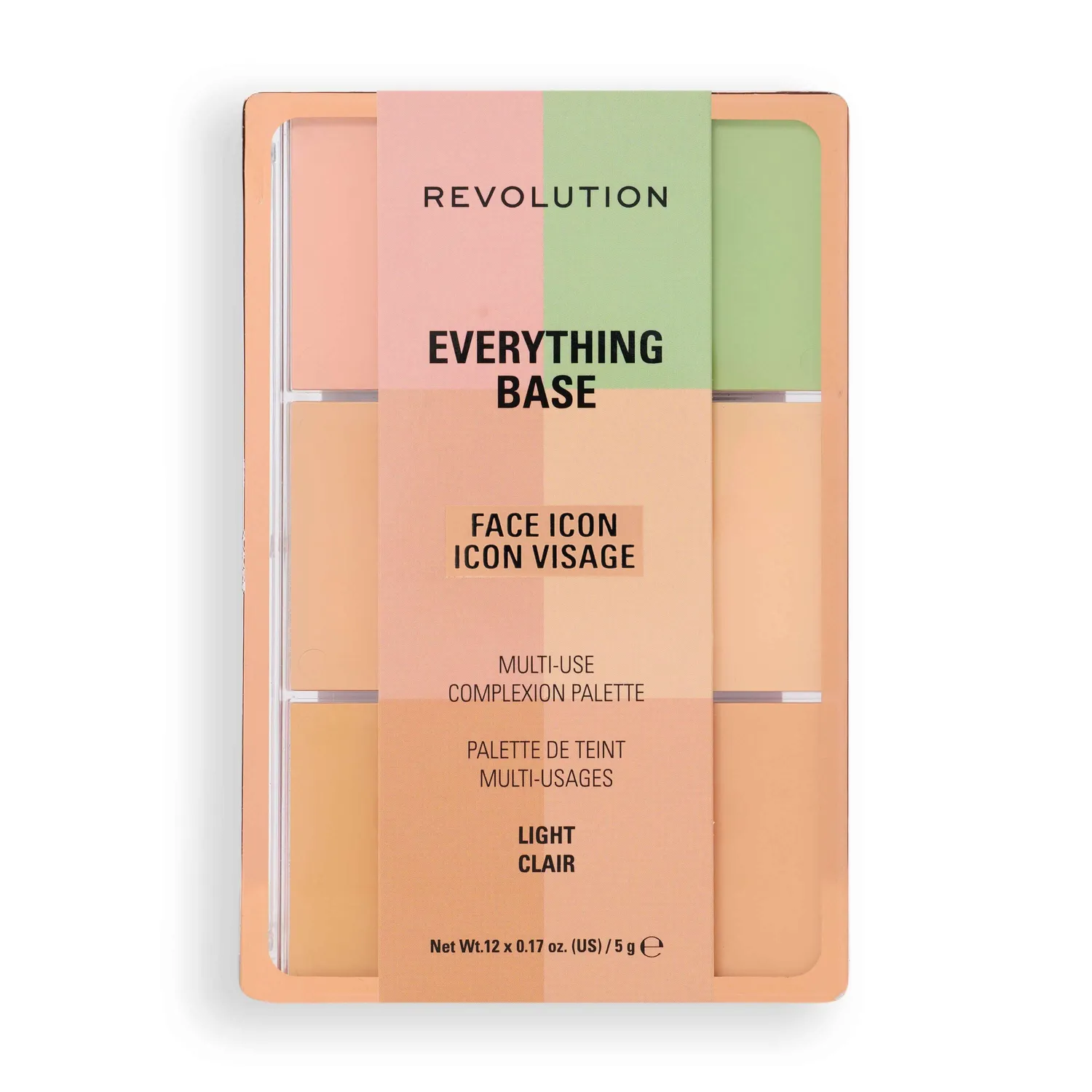 Revolution Everything Base Face Icon palette teint crème
