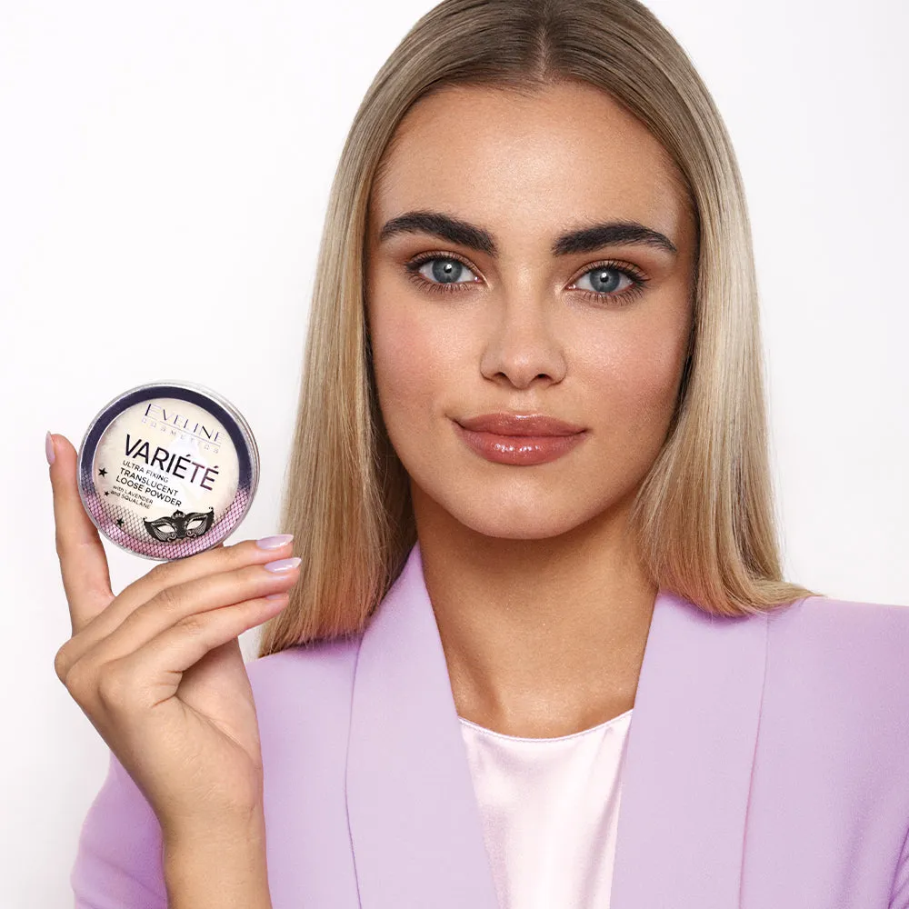 Eveline Variete Ultra Fixing poudre libre transparente lavande