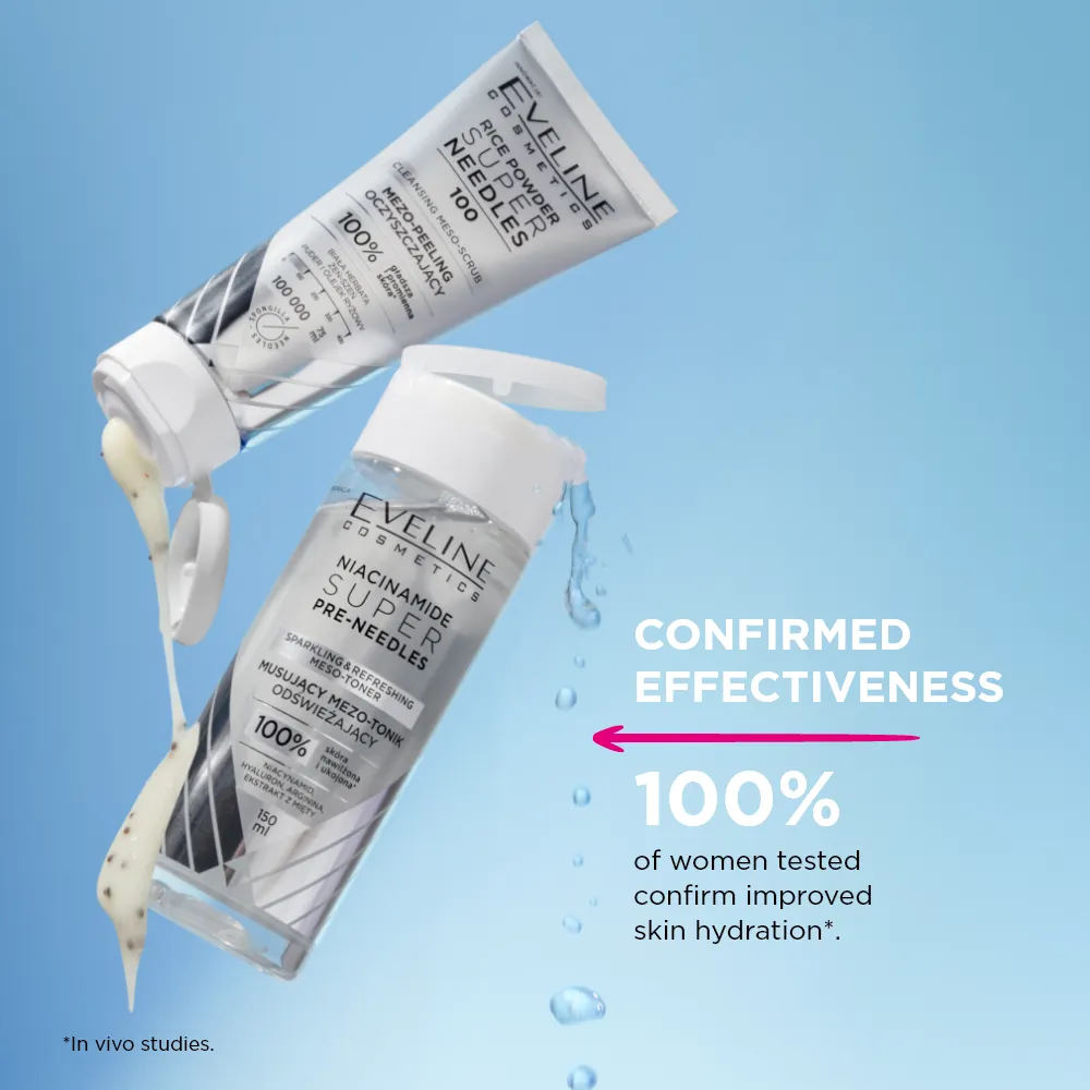 Eveline Super Needles meso-tonique niacinamide éclat