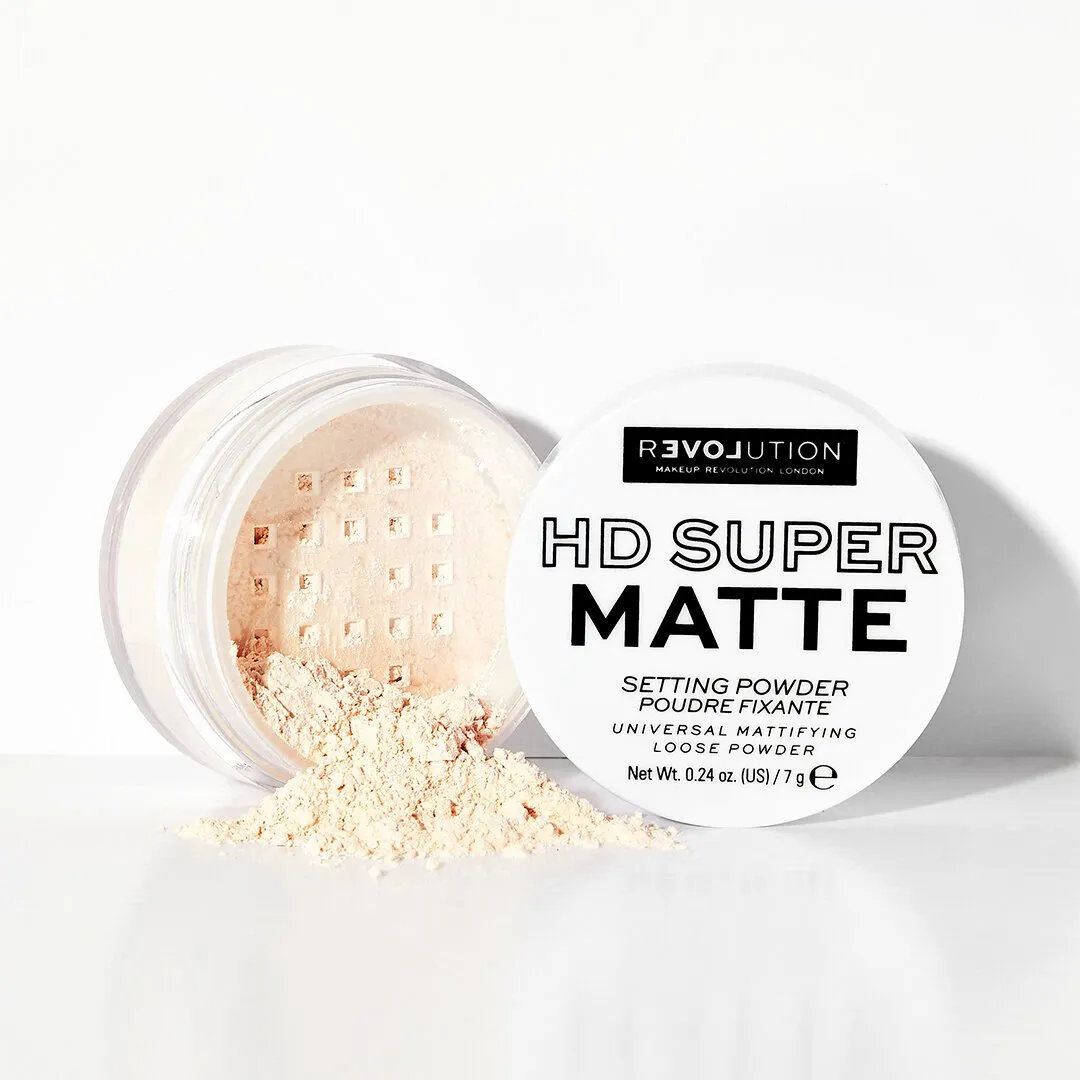 Revolution Relove Super HD poudre libre matifiante universelle