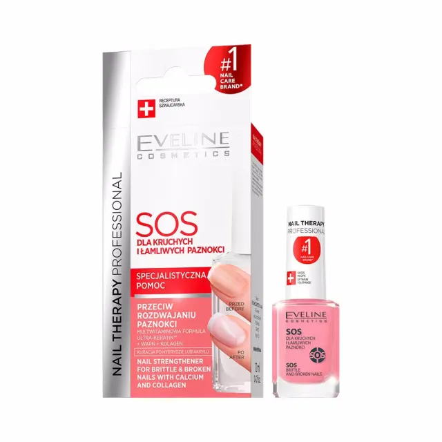 Eveline Nail Therapy durcisseur ongles SOS calcium collagène