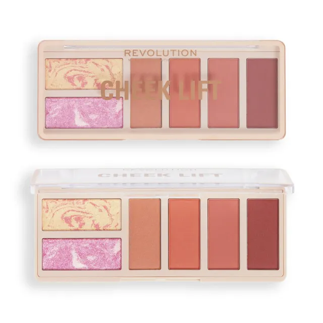 Revolution Cheek Lift Palette Blush Coral Dreaming