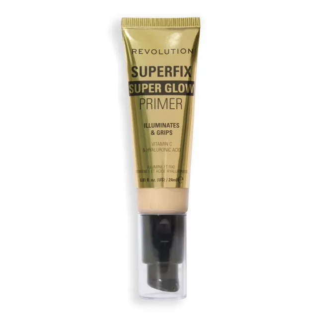 Revolution Superfix Super Glow Primer Gold base éclat
