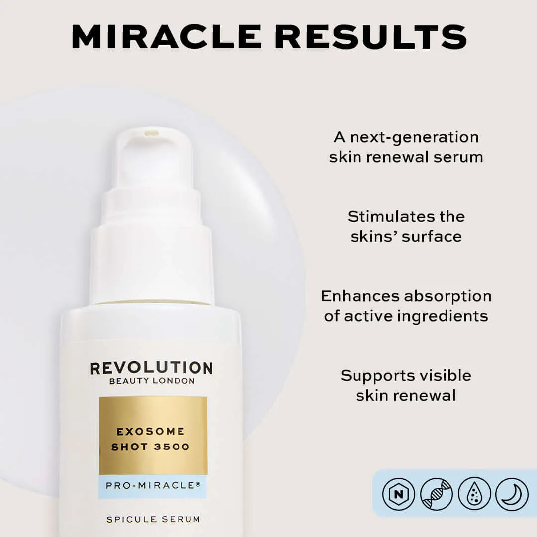 Revolution Pro Miracle Exosome Shot 3500 sérum visage spicules