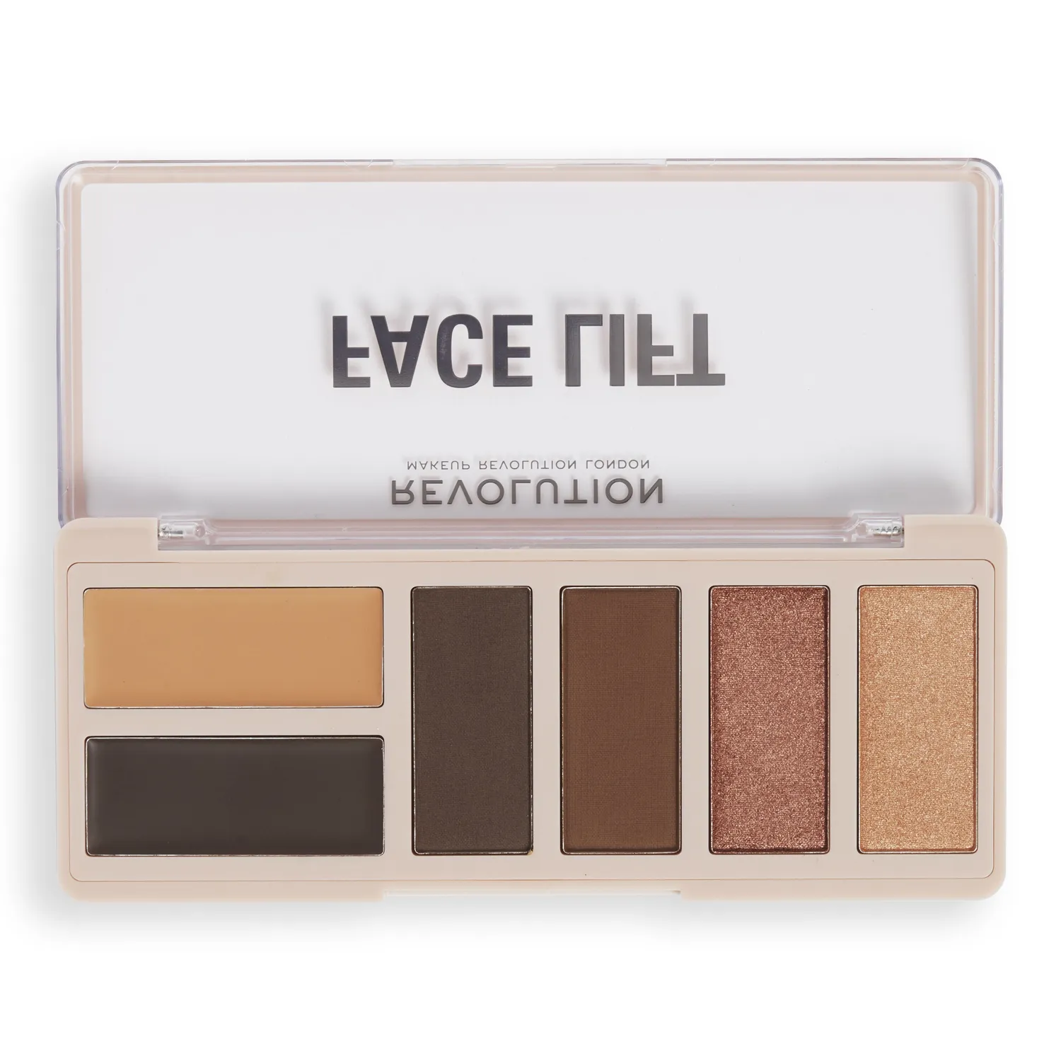 Revolution Face Lift palette Tan to Deep sculptante