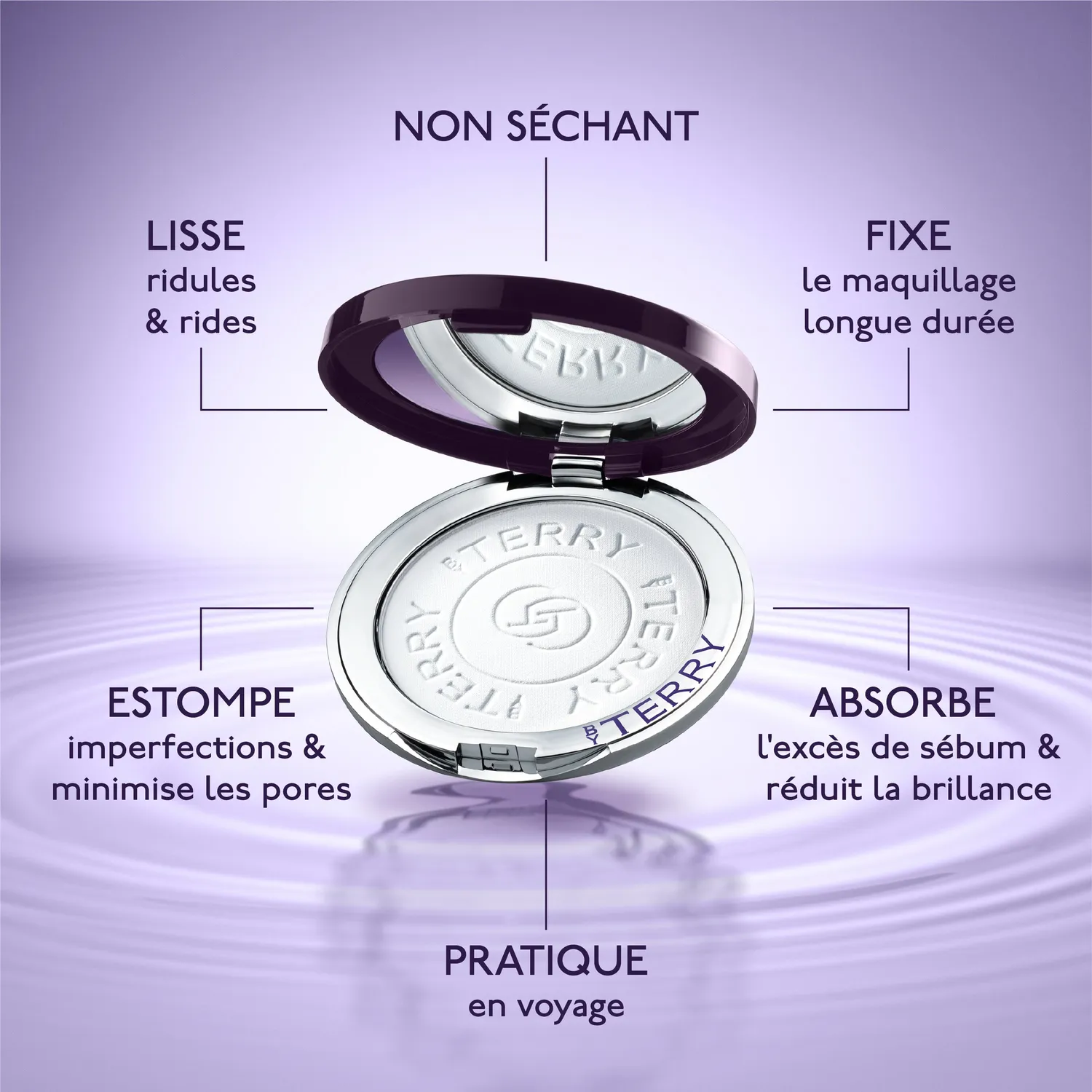 By Terry Hyaluronic Pressed Hydra-Powder poudre translucide matifiante