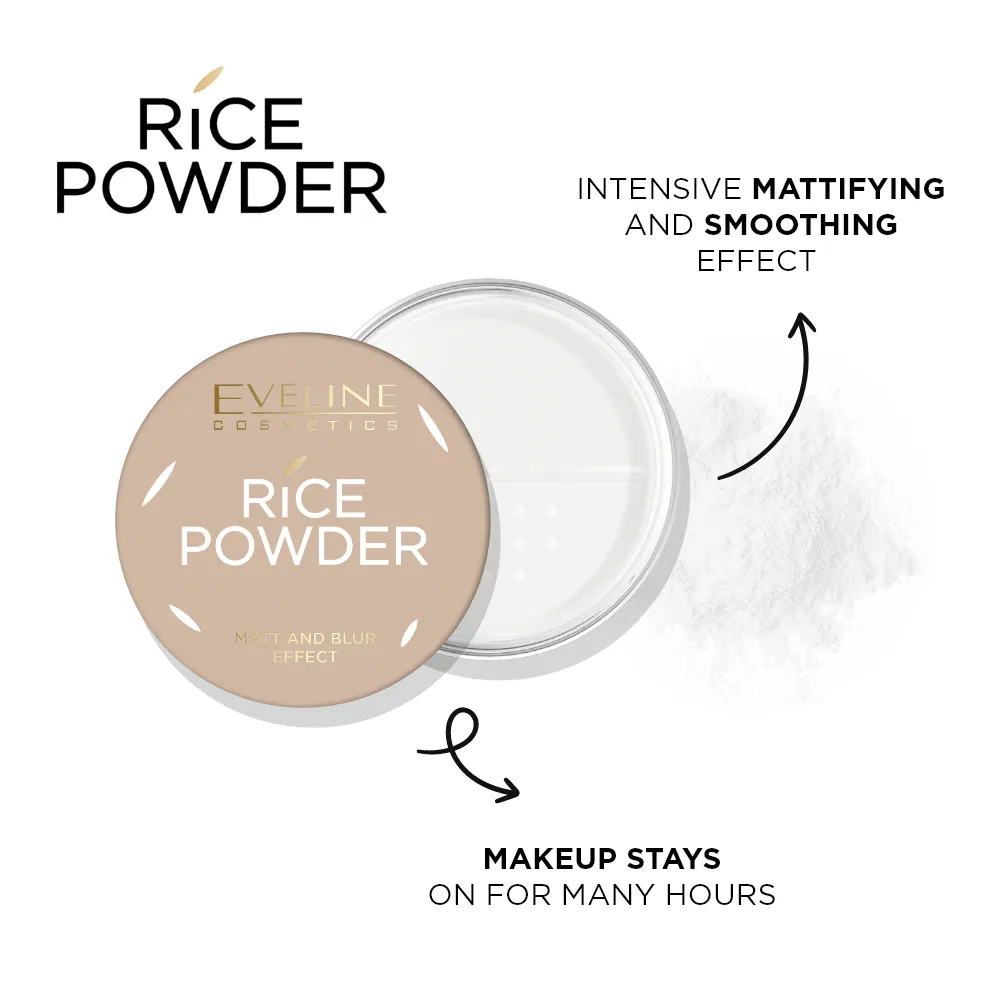 Eveline Full HD poudre de riz transparente effet mat floutant