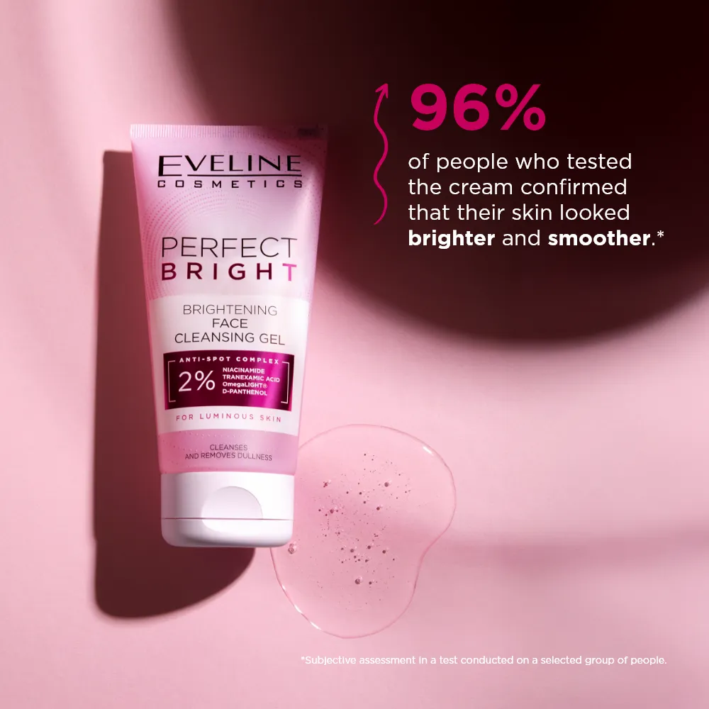 Eveline Perfect Bright gel nettoyant visage éclat unifiant