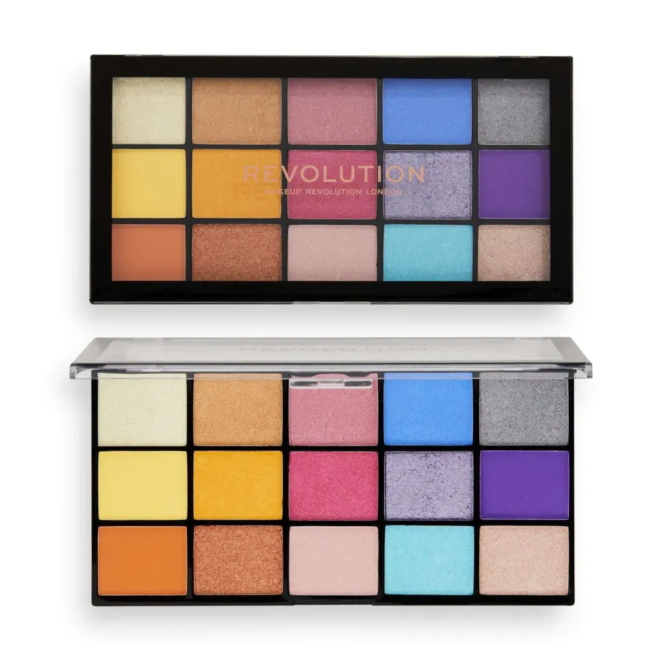 Revolution Reloaded Spirited Love palette fards éclatante 15 teintes