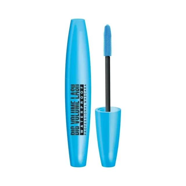 Eveline Big Volume mascara noir waterproof brosse silicone