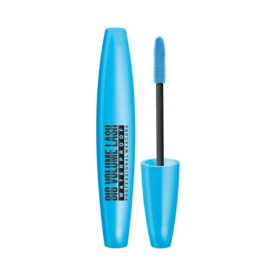 Eveline Big Volume mascara noir waterproof brosse silicone