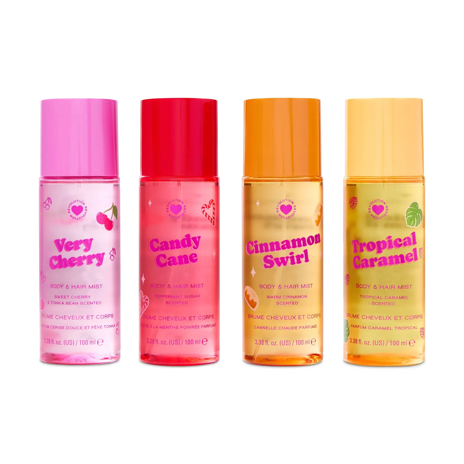 I Heart Revolution Misting You coffret brume corps 4x100ml