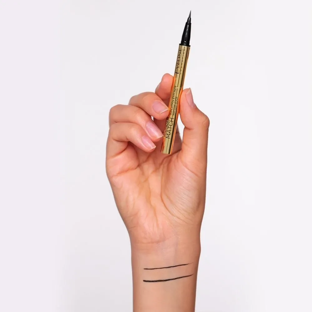 Eveline Cosmetics Wonder Match eyeliner waterproof noir