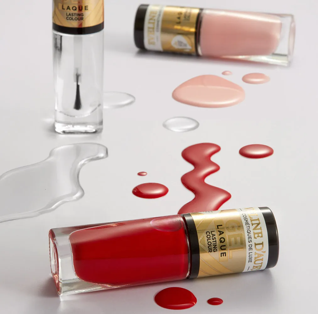 Eveline Cosmetics d'Aury vernis gel 01 transparent effet salon