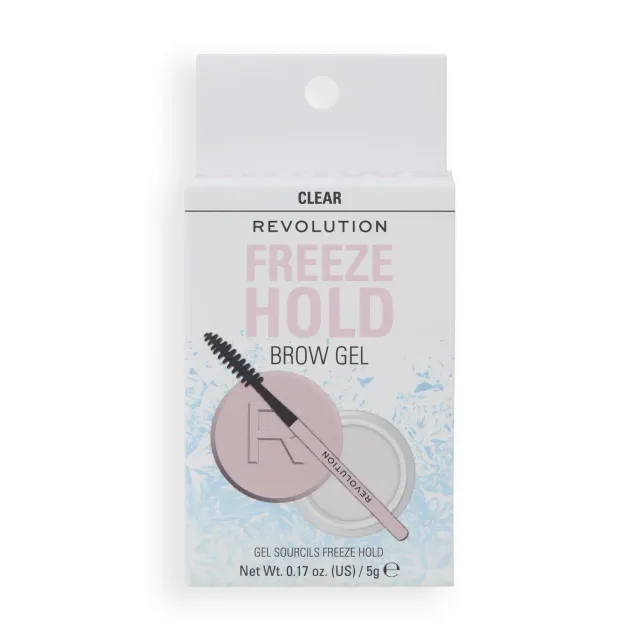 Revolution Freeze Hold gel sourcils transparent fixation forte