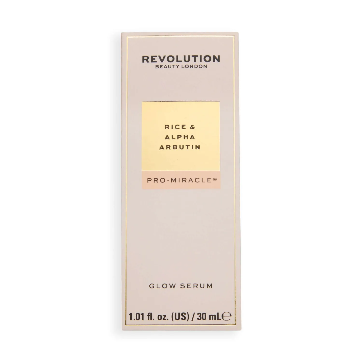 Revolution Pro Miracle sérum riz arbutine éclat anti-taches
