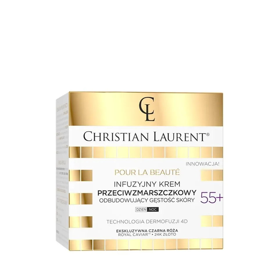 Christian Laurent 55+ crème visage anti-rides densité infusion