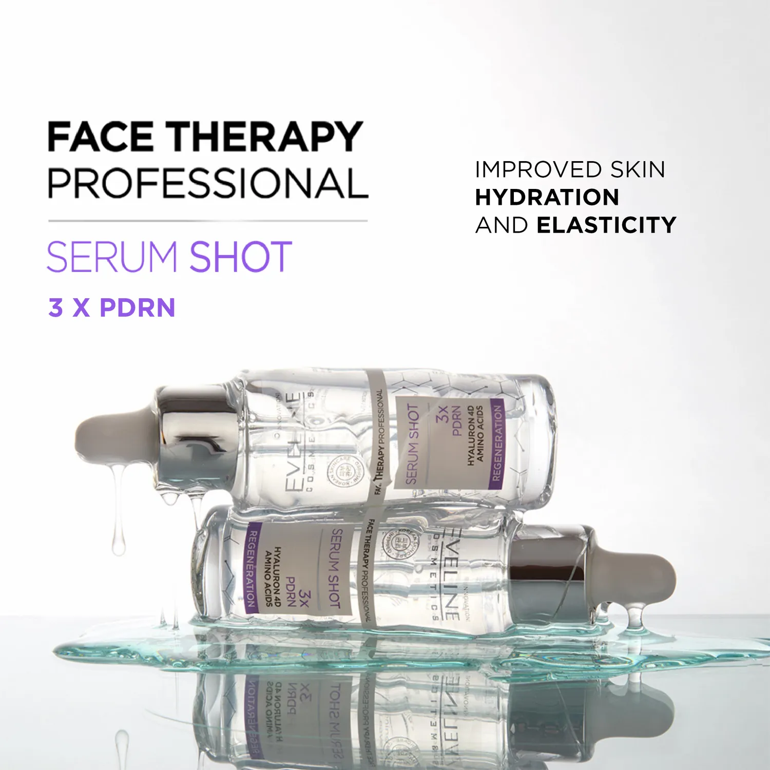 Eveline Face Therapy Serum Shot 3x PDRN serum regenerant
