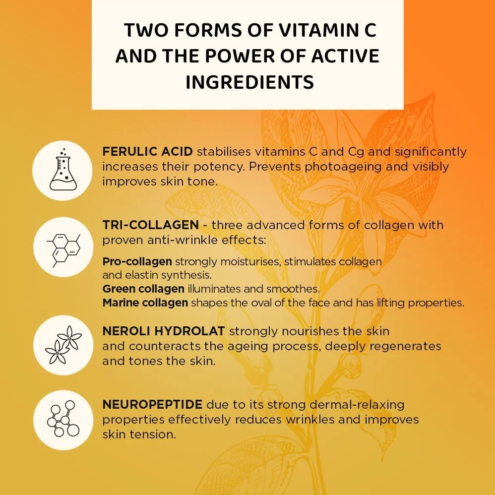 Eveline C-Perfection crème visage anti-rides 40+ vitamine C