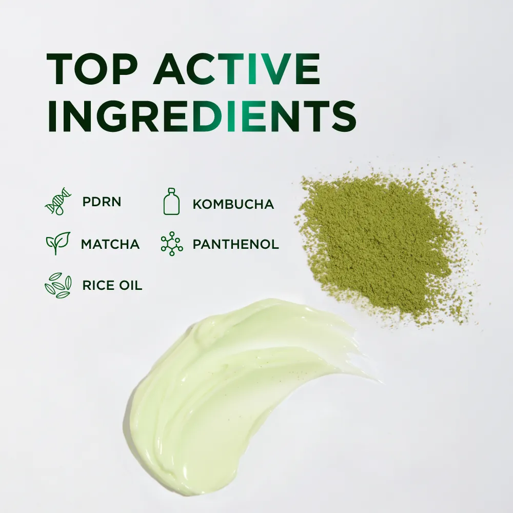 Eveline Be My Matchy lait corps hydratant matcha PDRN