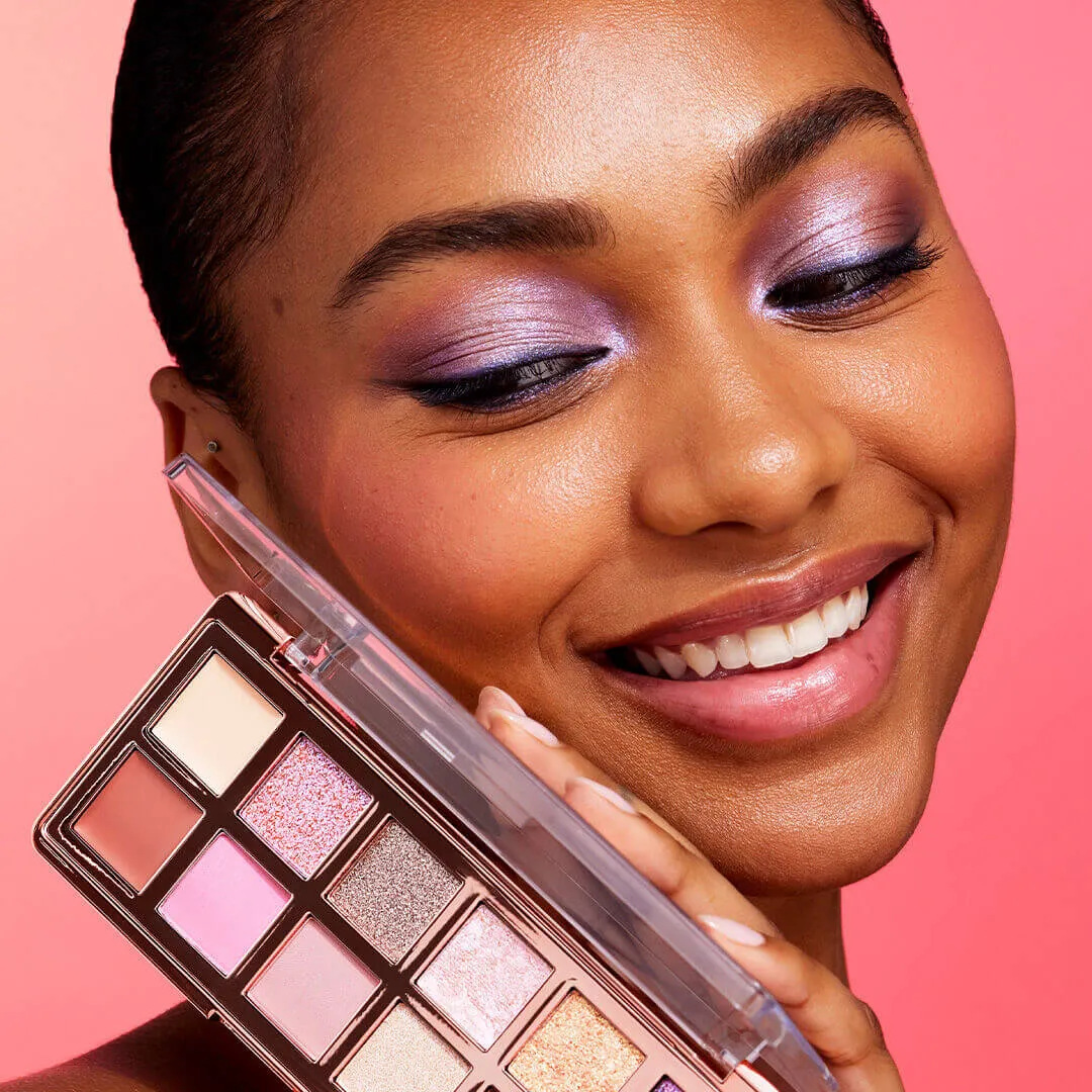 Revolution Enchanted Icon palette yeux 12 fards rose doré