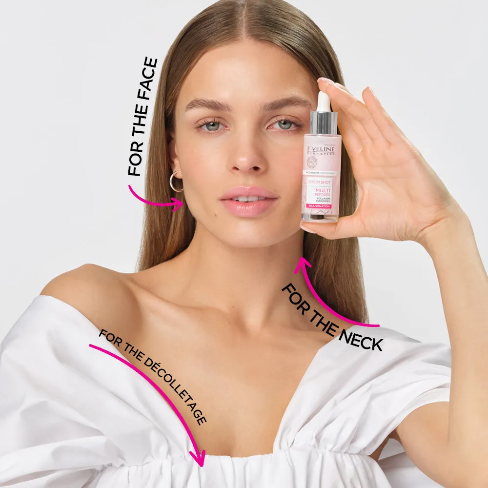 Eveline Face Therapy sérum peptides visage cou céramides