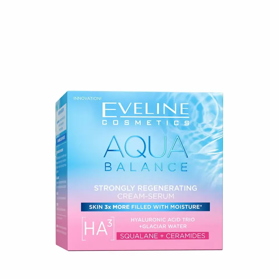 Eveline Aqua Balance sérum-crème régénérant céramides visage