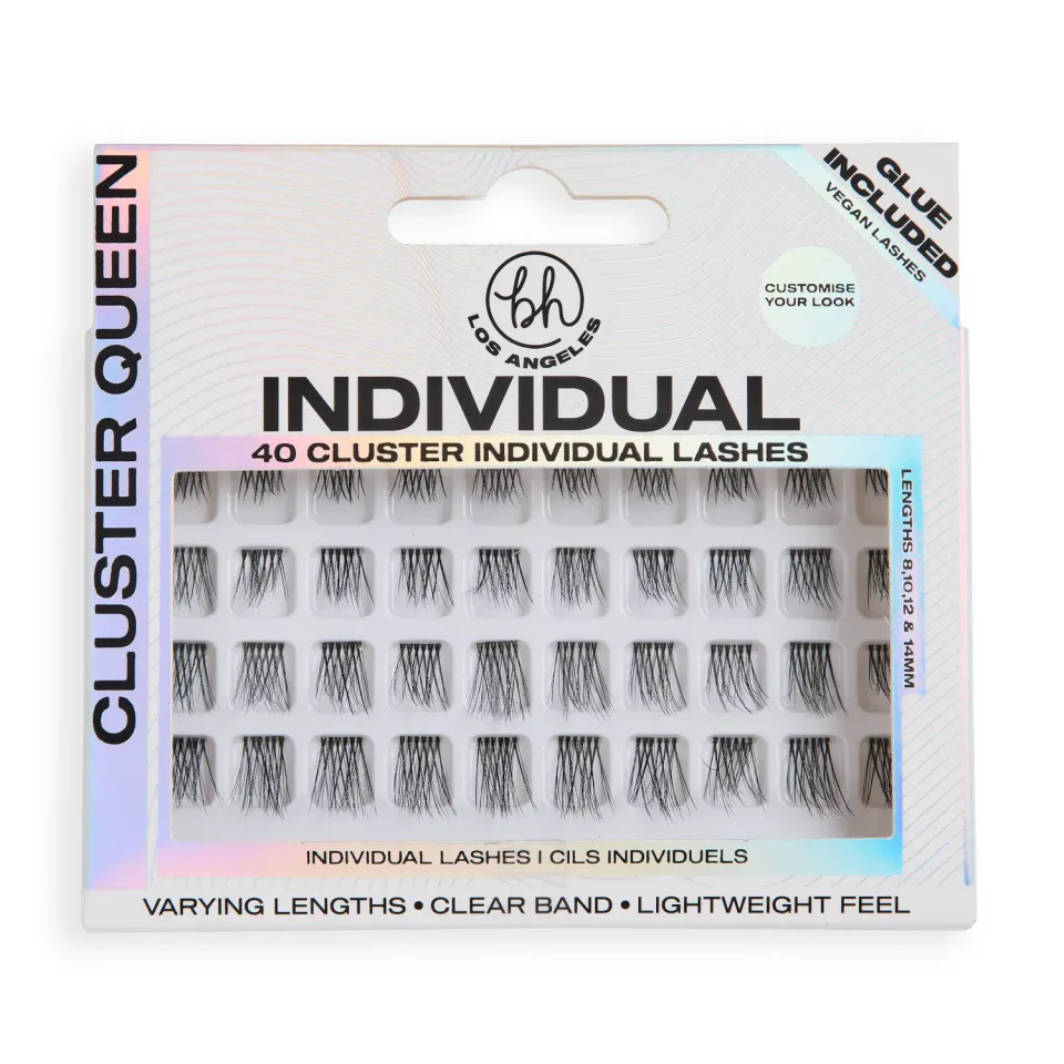 Revolution BH Los Angeles Cluster Queen faux cils individuels naturels