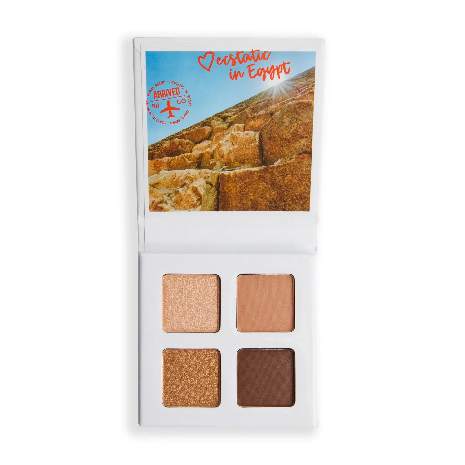 BH Ecstatic in Egypt quad fards à paupières neutres mat shimmer