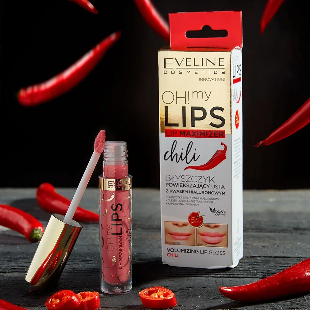 Eveline Oh! My Lips Lip Maximizer gloss repulpant piment