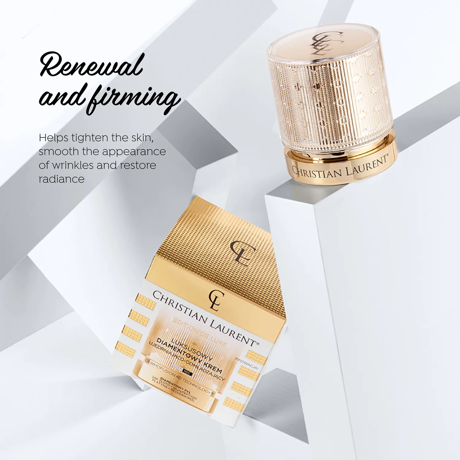 Christian Laurent Edition de Luxe crème diamant raffermissante