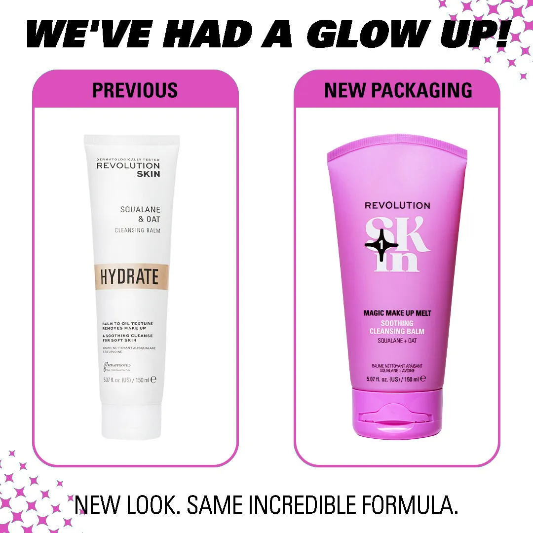 Revolution Skin Magic Make Up Melt baume démaquillant avoine