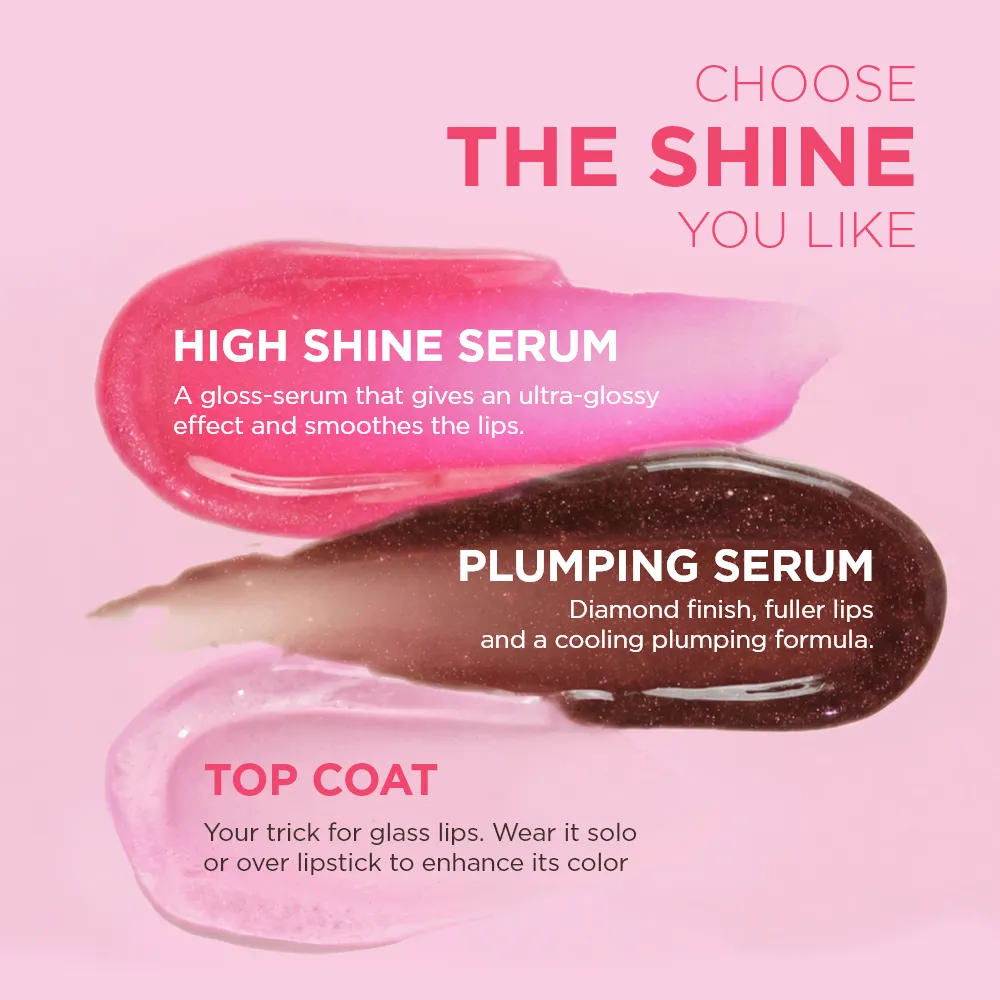 Eveline Diamond gloss sérum lèvres effet repulpant brillance