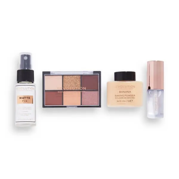 Revolution Mini Favourite coffret maquillage 4 pièces Velvet Rose