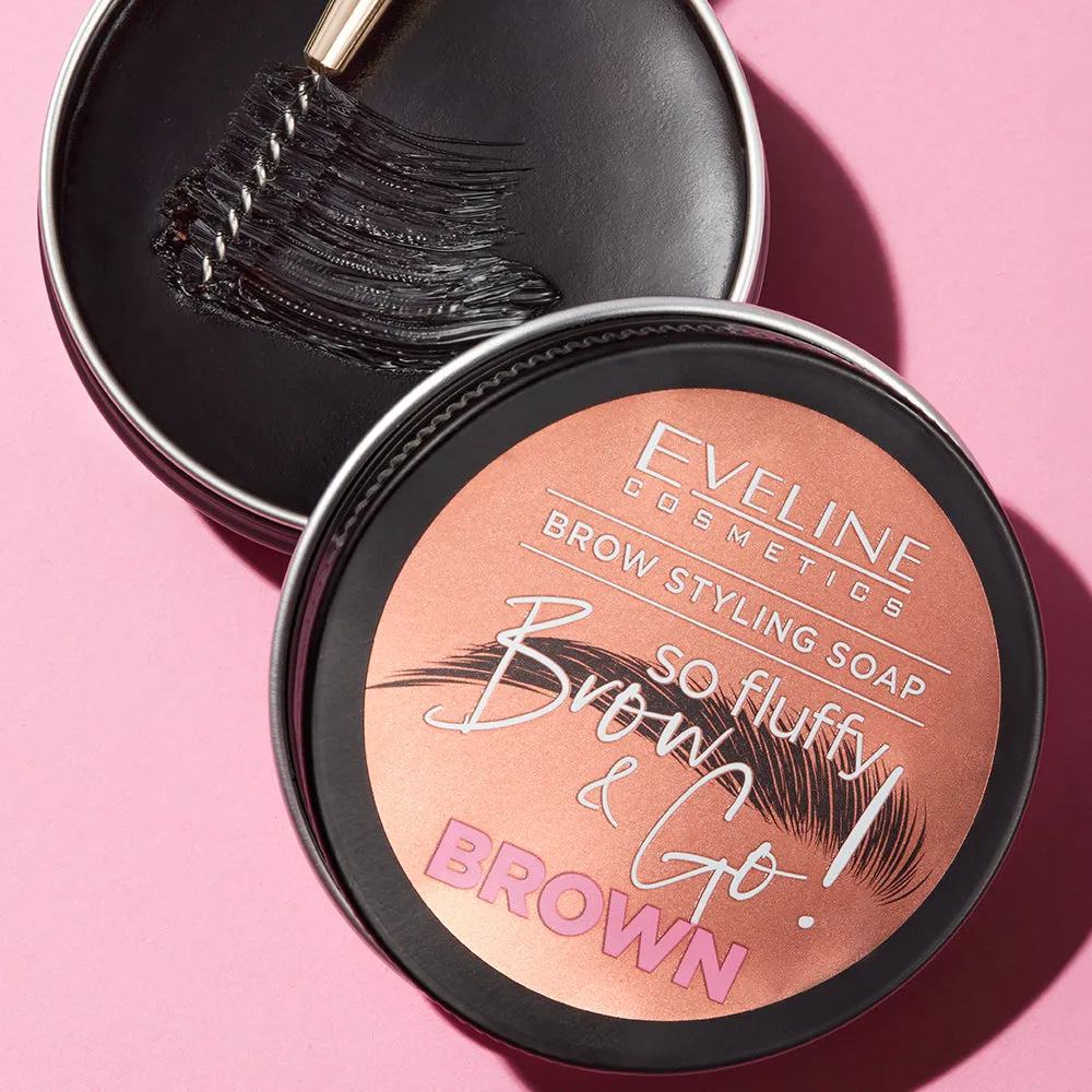 Eveline Brow & Go savon à sourcils fixation longue tenue