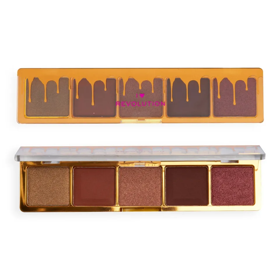 Revolution Mini Chocolate Milk Chocolate Ganache palette yeux mats