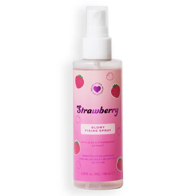 I Heart Revolution Strawberry Glow spray fixateur fraise