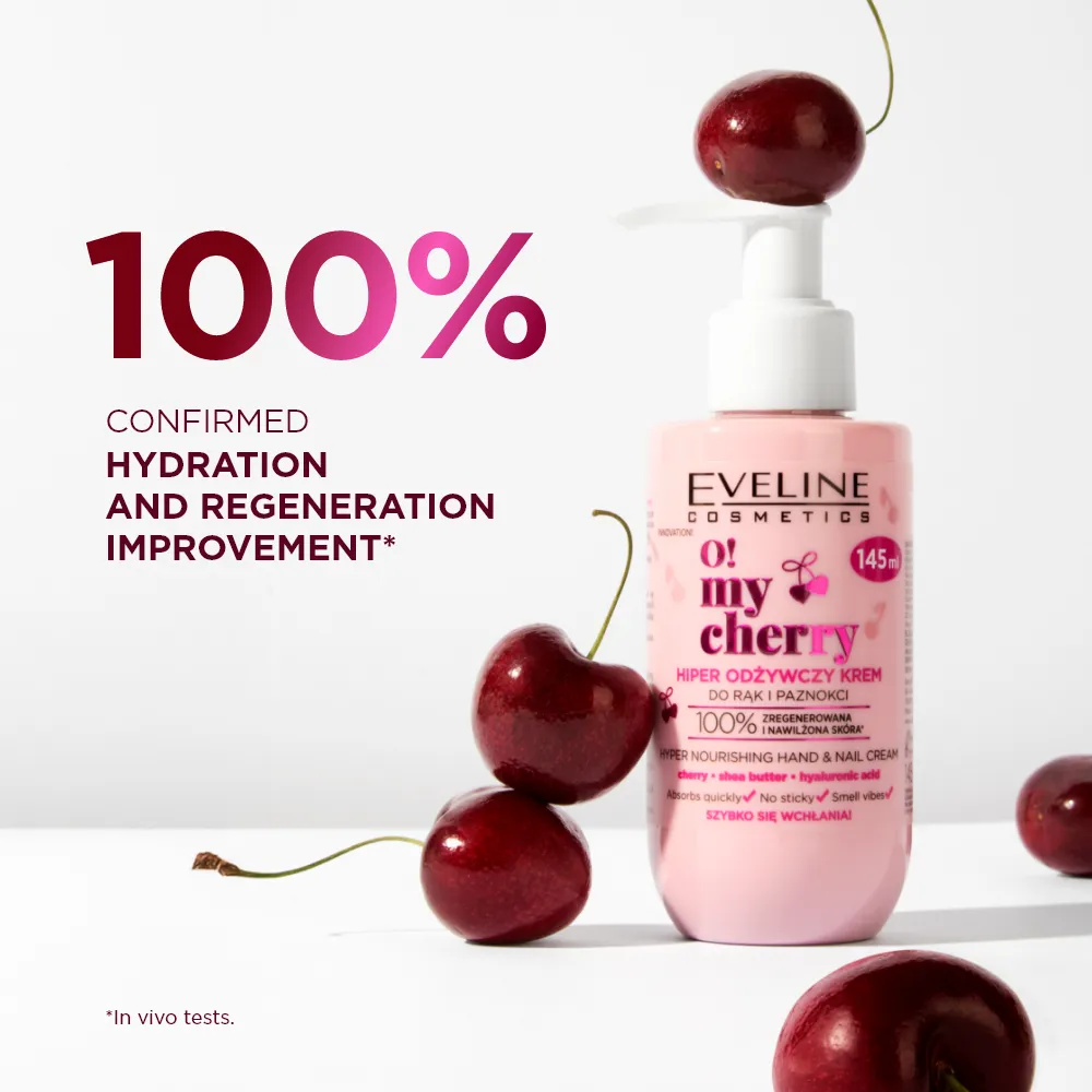 Eveline O! My Cherry crème mains ongles karité