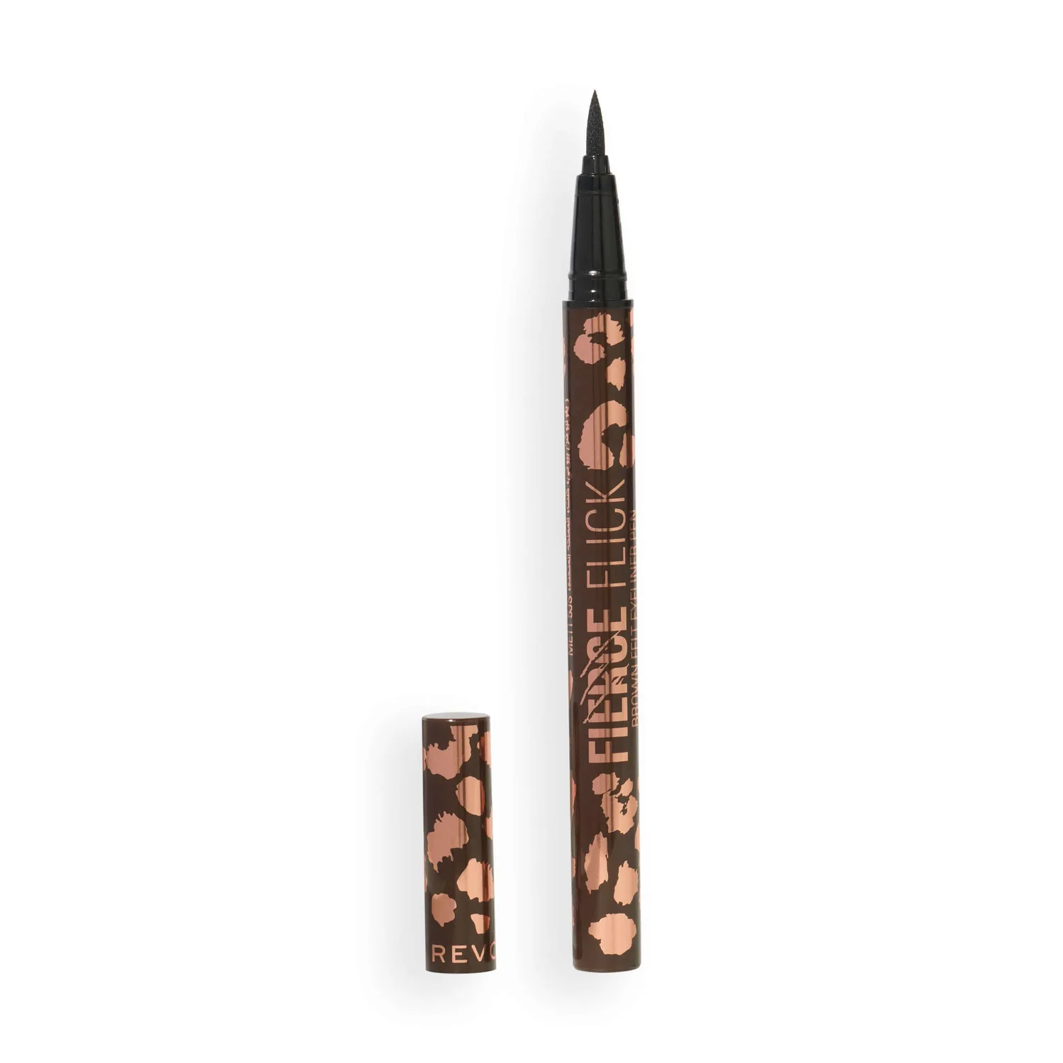 Revolution Fierce Flick Felt eyeliner feutre noir waterproof
