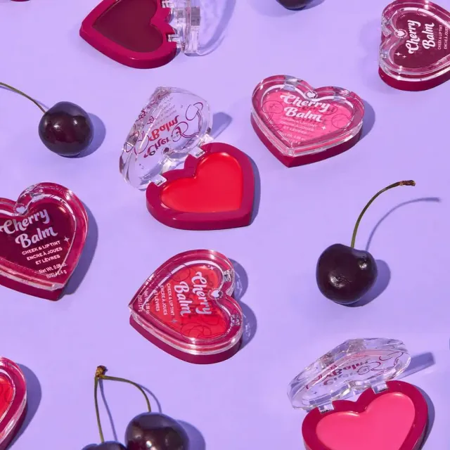 I Heart Revolution Midnight Cherry blush cerise Cherry Bomb