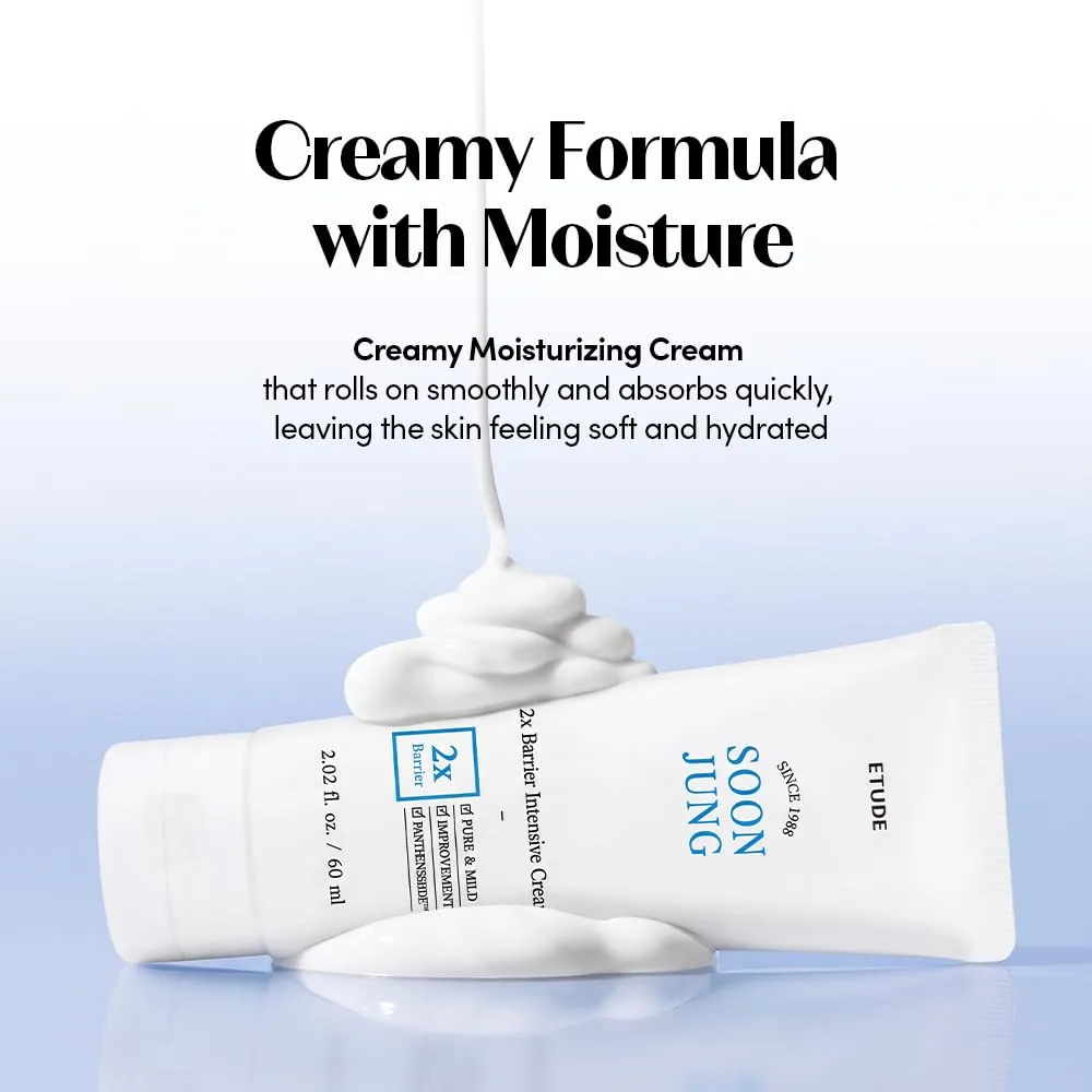 Etude SoonJung 2x Barrier crème visage 60 ml apaisante