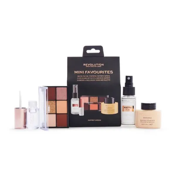 Revolution Mini Favourite coffret maquillage 4 pièces Velvet Rose