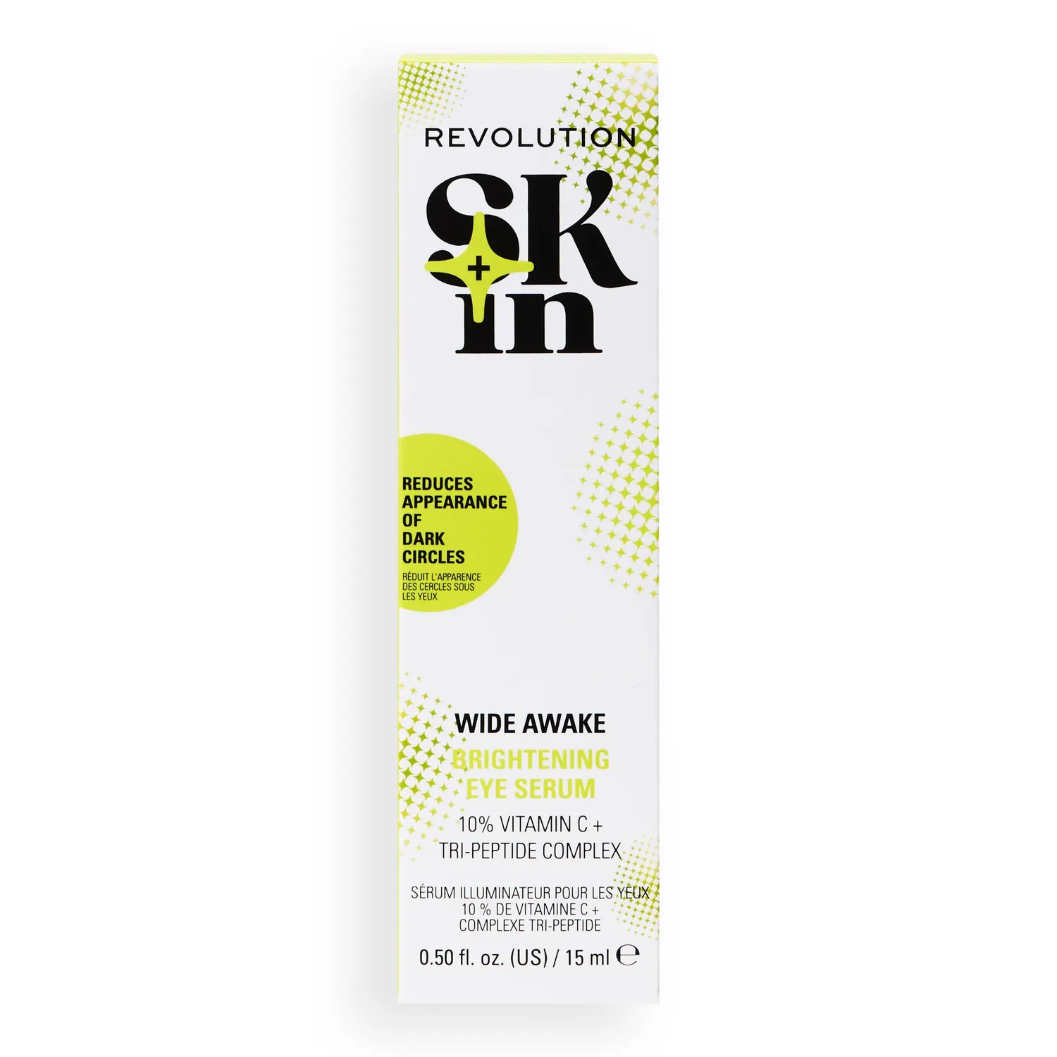 Revolution Skin Wide Awake Sérum Yeux Vitamine C 10% éclat