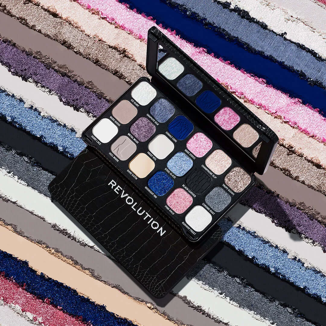 Revolution Forever Flawless Lace & Luster palette fards froid mat