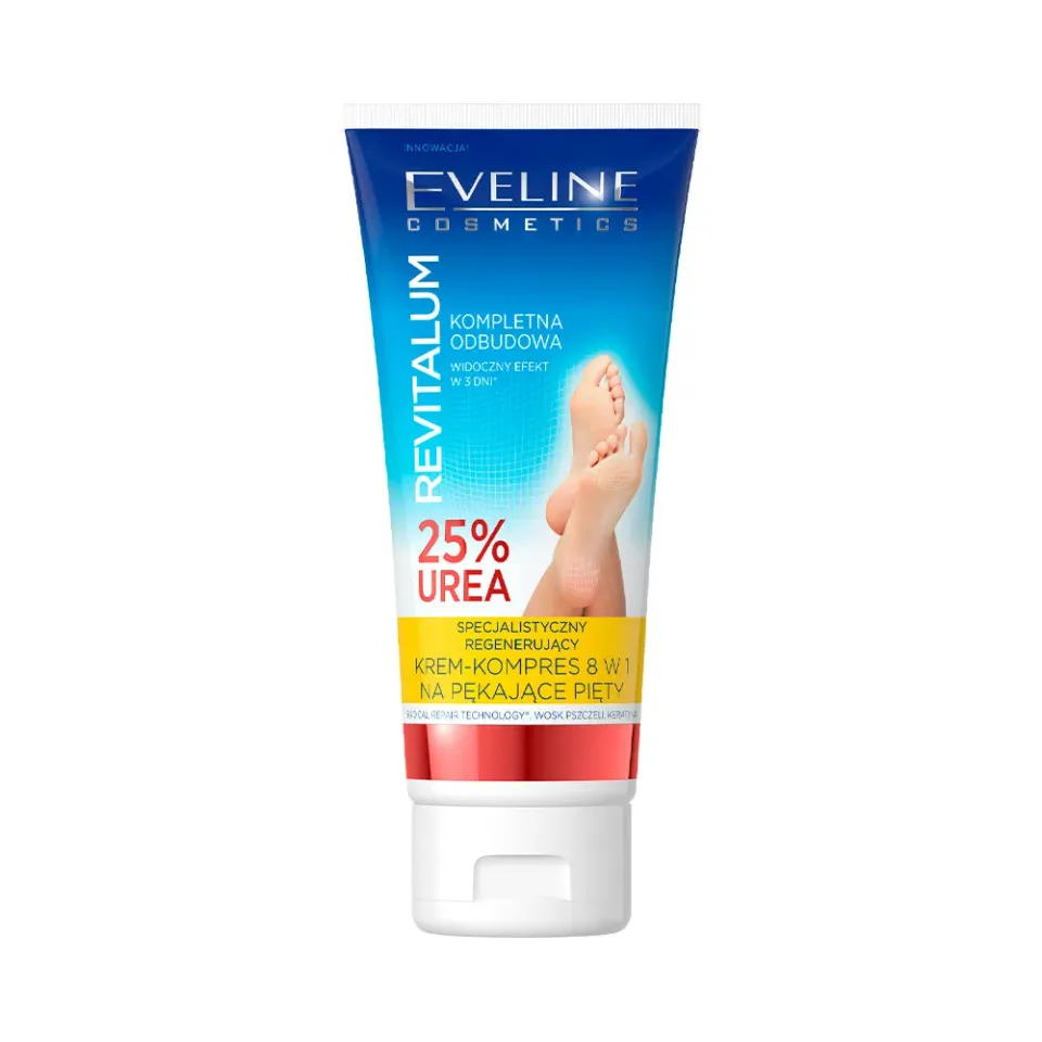 Eveline Cosmetics Revitalum crème pieds talons crevassés 25% urée